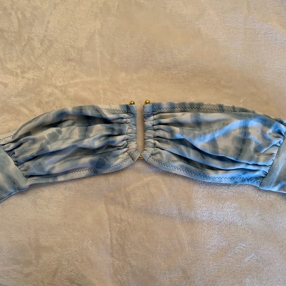 BCBG bikini swim bandeau tip tie dye - Picture 2 of 5